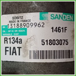Compressore Clima AC Aria Condizionata SANDEN SD6V12 FIAT PUNTO EVO 3J 71724813