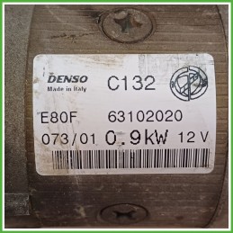 Motorino Avviamento DENSO E80F FIAT SEICENTO 1E 51890633