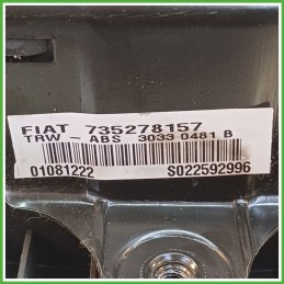 Airbag Guidatore Sinistro SX FIAT PUNTO 1N/1P 1.2 735278157 1999 2005 TRW S022592996