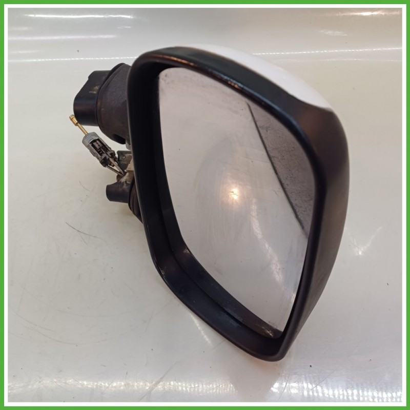 Specchio Specchietto Retrovisore Destro DX BIANCO FIAT DOBLO CARGO 1W 2000 2003 MAGNETI MARELLI Originale Usato