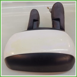 Specchio Specchietto Retrovisore Destro DX BIANCO FIAT DOBLO CARGO 1W 2000 2003 MAGNETI MARELLI Originale Usato
