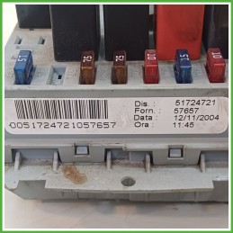 Body Computer Centralina Modulo BCM BSI LANCIA YPSILON TE 1.3 16V 51724721 2003 2006