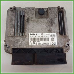 Centralina Motore Iniezione ECU BOSCH 0281012961 FIAT CROMA 2T 1.9 8V 88kw 51868768 2007 2011