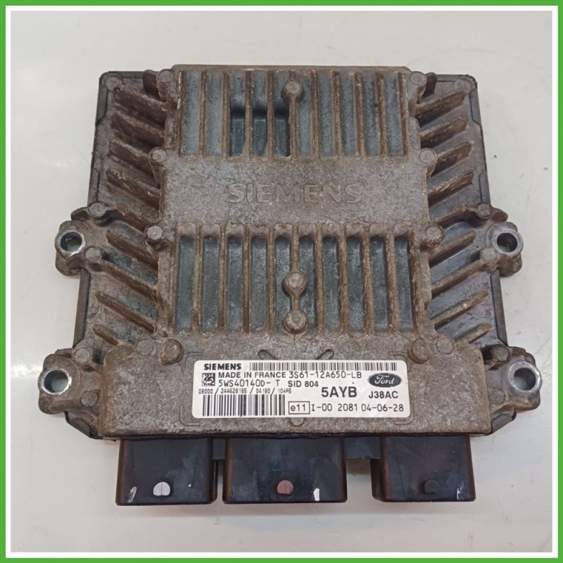 Centralina Motore Iniezione ECU SIEMENS 5WS40140D-T FORD FIESTA CBK 1.4 50kw 1303232 2002 2005