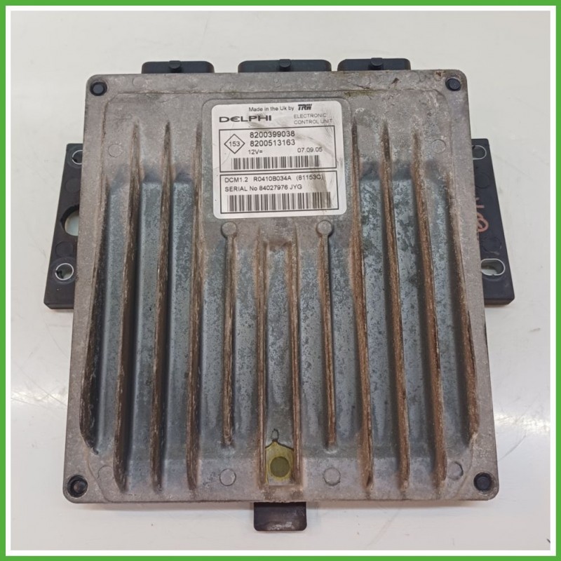 Centralina Motore Iniezione ECU DELPHI R0410B034A RENAULT CLIO 3a Serie 1.5 dCi 63kw 7711497216 2005 2009