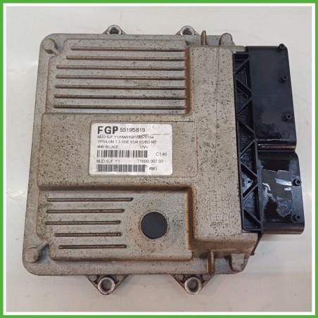 Centralina Motore Iniezione ECU MAGNETI MARELLI MJD6JF.Y1 LANCIA YPSILON TE 1.3 16V 51kw 55195819 2003 2006