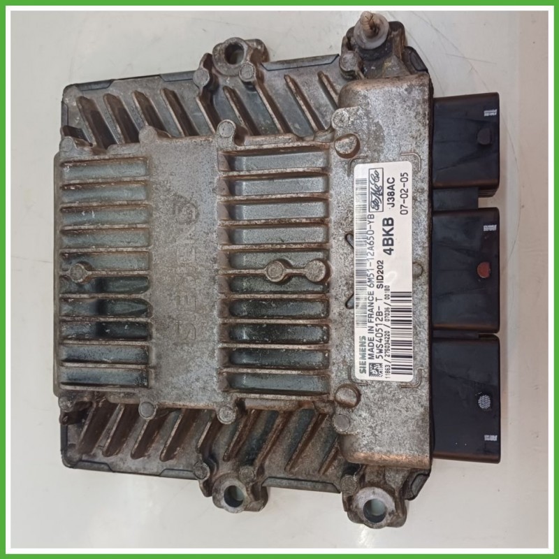 Centralina Motore Iniezione ECU SIEMENS 5WS40512B-T FORD FOCUS C-MAX CAP 1.8 85kw 1148425 2003 2008