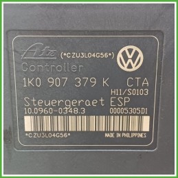 Centralina ABS Modulo Pompa ATE 10.0960-0348.3 1K0614117HBEF VOLKSWAGEN GOLF 1K Originale Usato