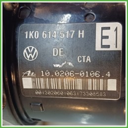Centralina ABS Modulo Pompa ATE 10.0960-0348.3 1K0614117HBEF VOLKSWAGEN GOLF 1K Originale Usato