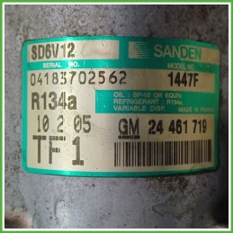 Compressore Clima AC Aria Condizionata SANDEN SD6V12 OPEL CORSA X01 9132918