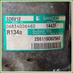 Compressore Clima AC Aria Condizionata SANDEN SD6V12 FORD FIESTA CBK 1500822