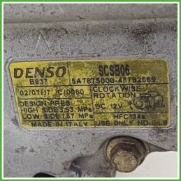 Compressore Clima AC Aria Condizionata DENSO SCSB06 FIAT PUNTO 1N/1P 46782669