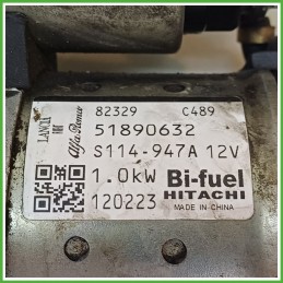 Motorino Avviamento HITACHI S114.947A FIAT PUNTO 51 51890632