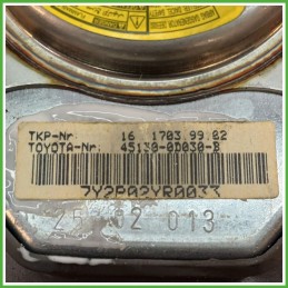 Airbag Guidatore Sinistro SX TOYOTA YARIS JPP 1.0 16V 4513052010B0 1999 2005 TAKATA TKP1617039902