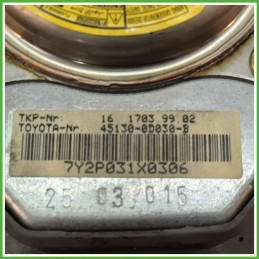 Airbag Guidatore Sinistro SX TOYOTA YARIS FRP 1.0 16V 451300D101B0 2001 2005 TAKATA TKP-16.1703.99.02