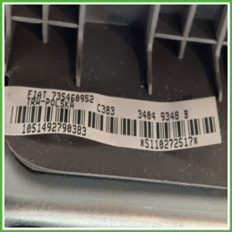 Airbag Guidatore Sinistro SX FIAT PANDA 0X 1.3 16V MJT 735460952 2011 2013 TRW 34049348B