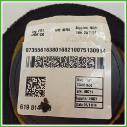 Cintura di Sicurezza Posteriore Sinistro SX (Lato Guida) FIAT PANDA 33 0.9 Turbo 735561638 2011 2017 AUTOLIV 619814400