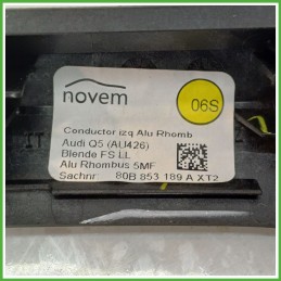 Cover Plancia Cruscotto Superiore AUDI Q5 FYB 2.0 TDI 80B853189QXT2 2016 2021