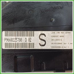 Quadro strumenti contachilometri tachimetro JOHNSON CONTROLS 28114972-6 CITROEN C3 2a Serie 1.4 6105EV