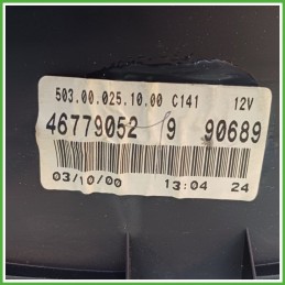 Quadro strumenti contachilometri tachimetro VEGLIA BORLETTI 503.00.025.10.00 FIAT PUNTO 1N/1P 1.2 46812950