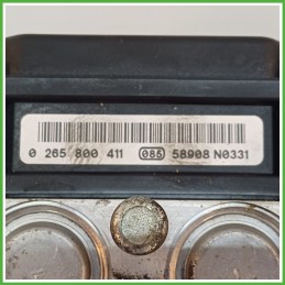 Centralina ABS Modulo Pompa BOSCH 0265800411 7701209606 RENAULT CLIO 3a Serie Originale Usato
