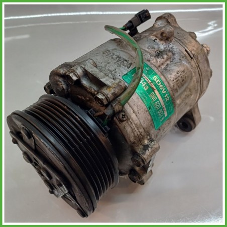 Compressore Clima AC Aria Condizionata SANDEN SD6V12 VOLKSWAGEN LUPO 6X 6N0820803B