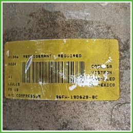 Compressore Clima AC Aria Condizionata FOMOCO 96FW-19D629-BC FORD FIESTA DX 4674095