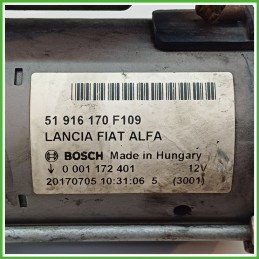 Motorino Avviamento BOSCH 0001172401 FIAT TIPO 6J 51916170