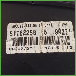 Quadro strumenti contachilometri tachimetro VEGLIA BORLETTI 503.00.144.05.00 FIAT DOBLO 3C 1.4 8V 51761692