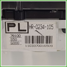 Quadro strumenti contachilometri tachimetro HONDA LOGO 1.3 HR0234105