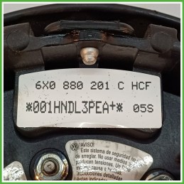 Airbag Guidatore Sinistro SX VOLKSWAGEN LUPO 6X 1.4 TDI 6X0880201ERBB 1998 2005 AUTOLIV