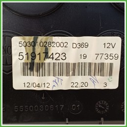 Quadro strumenti contachilometri tachimetro VEGLIA BORLETTI 503.010.282.002 FIAT PUNTO 51 1.4 8V 51917423