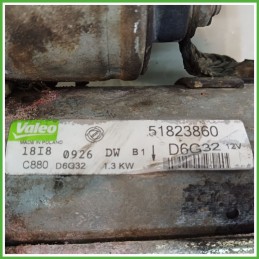Motorino Avviamento VALEO d6g32 FIAT GRANDE PUNTO 2Y 51823860