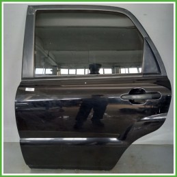 Porta Portiera Sportello Posteriore Sinistra SX NERO KIA SPORTAGE 2a Serie SUV 2004 2008 Originale Usato