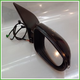 Specchio Specchietto Retrovisore Destro DX NERO VOLKSWAGEN GOLF 5K/AJ 2008 2012 SMR 563110CP Originale Usato
