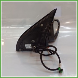 Specchio Specchietto Retrovisore Destro DX NERO VOLKSWAGEN GOLF 5K/AJ 2008 2012 SMR 563110CP Originale Usato