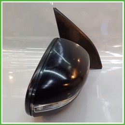 Specchio Specchietto Retrovisore Destro DX NERO VOLKSWAGEN GOLF 5K/AJ 2008 2012 SMR 563110CP Originale Usato