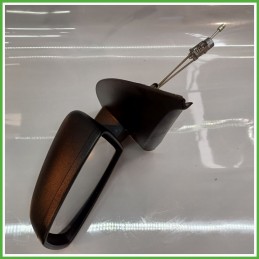 Specchio Specchietto Retrovisore Sinistro SX GOFFRATO FIAT PANDA 0X 2011 2013 FICOSA FICOMIRRORS Originale Usato