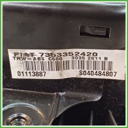 Airbag Guidatore Sinistro SX FIAT PUNTO 1N/1P 1.2 735335242 1999 2005 TRW S040484807