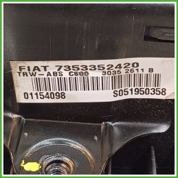 Airbag Guidatore Sinistro SX FIAT PUNTO 2U 1.2 8V 735335242 2003 2007 TRW 30352611B