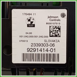 Quadro strumenti contachilometri tachimetro JOHNSON CONTROLS 8000157513 BMW X3 F25 62108794196