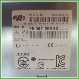 Autoradio PEUGEOT 208 1.2 12V 9806729580 2012 2015 MAGNETI MARELLI 503551011508
