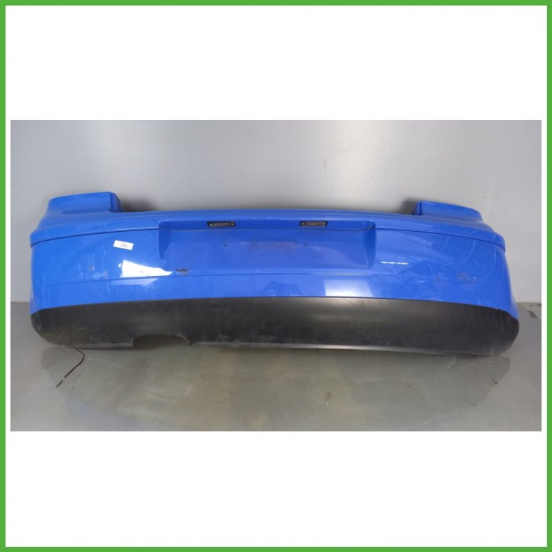 Paraurti Posteriore VOLKSWAGEN POLO 9N Berlina BLU - E1 / A5F 6Q6807417GRU 2005 2009 Originale Usato