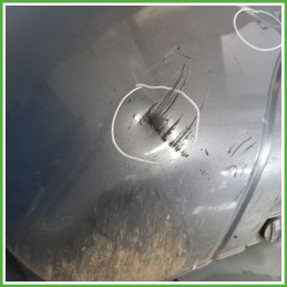 Paraurti Posteriore CITROEN C3 2a Serie Berlina GRIGIO - KTH - VERNICE GRIGIO THORIUM 7410Z3 2005 2010 Originale Usato