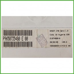 Quadro strumenti contachilometri tachimetro SAGEM 21674068-6 CITROEN C3 1a Serie 1.4 6105EV