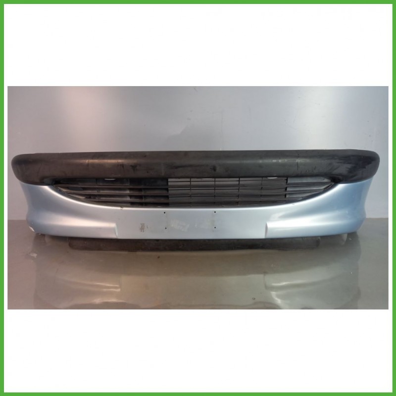 Paraurti Anteriore PEUGEOT 206 Berlina AZZURRO - EZR VERNICE GRIGIO ALLUMINIO 1998 2009 7401X9 Originale Usato
