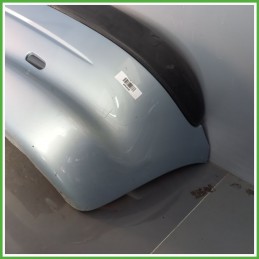 Paraurti Posteriore PEUGEOT 206 Berlina AZZURRO - EZR VERNICE GRIGIO ALLUMINIO 7410L5 1998 2009 Originale Usato