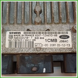 Centralina Motore Iniezione ECU SIEMENS 5WS40241B-T MAZDA Mazda 2 1a Serie 1.4 TD 50kw Y40118881A 2003 2007