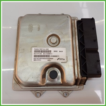 Centralina Motore Iniezione ECU MAGNETI MARELLI MJD8F2.B2 FIAT PANDA 0X 1.3 16V MJT 55kw 55239208 2011 2013