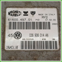 Centralina Motore Iniezione ECU MAGNETI MARELLI IAW4CV.V0 VOLKSWAGEN GOLF 1J 1.4 16V 55kw 036906014AN 1997 2006